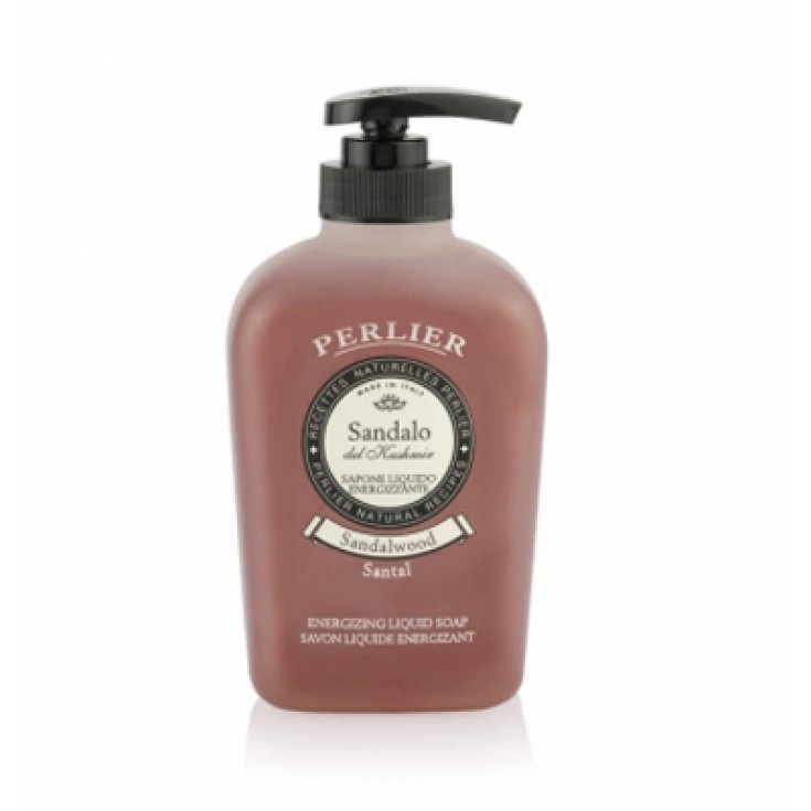 Perlier Sandalo del Kashmir Energetisierende Flüssigseife 300 ml mit Spender