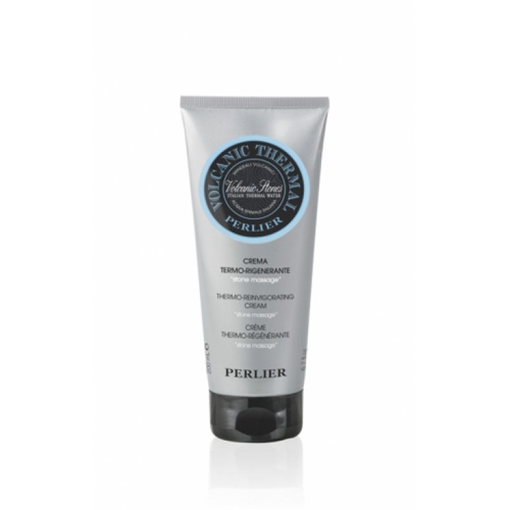 Perlier Volcanic Thermal Thermo-Regenerationscreme - Steinmassage - 200 ml