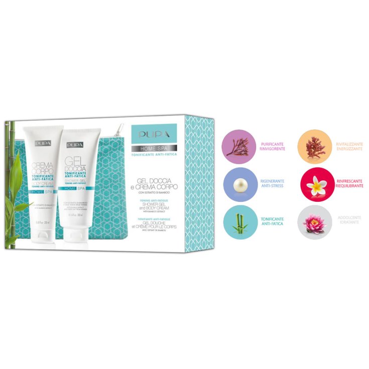 2018 Pupa Home SPA Kit 2 Erweichende Feuchtigkeitsbox