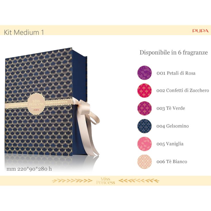 Box 2018 Puppe Miss Princess Kit Medium 1 k. 006 weißer Tee