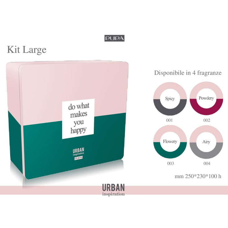 PUPA URBAN INSPIRATION KIT GROSS SP