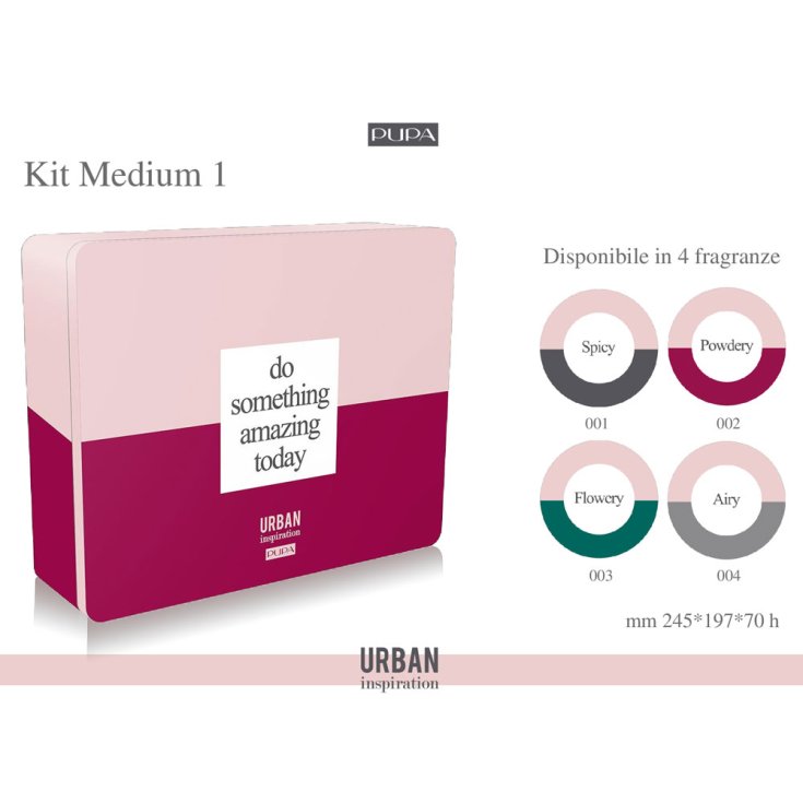 * PUPA KIT URBAN MEDIUM 2 SPICY 001