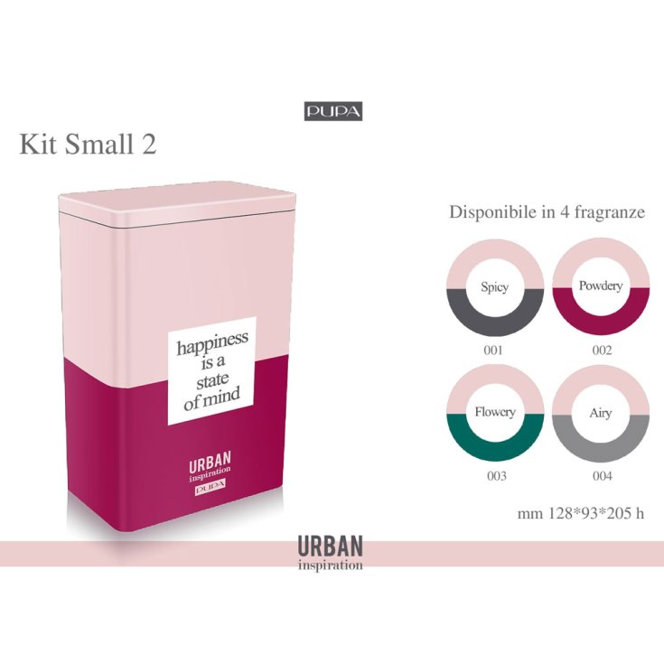 * PUPA KIT URBAN SMALL 2 SPICY 001