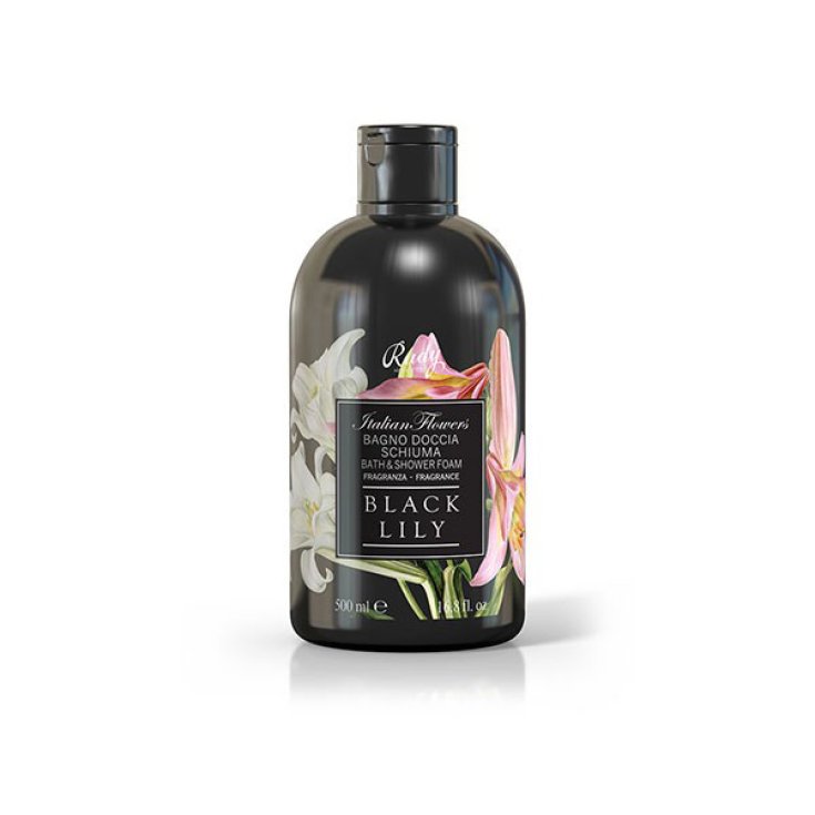 Bad Duschschaum Black Lily von Italian Flower 500 ml