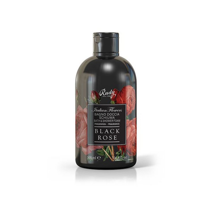 Bad Duschschaum Black Rose von Italian Flower 500 ml