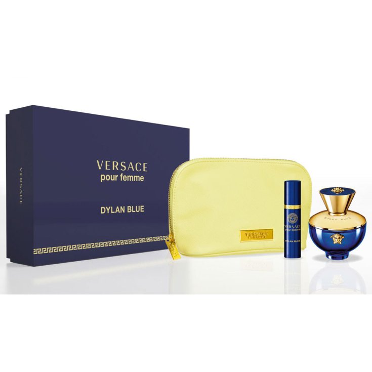 Versace Dylan Blue Femme Eau de Parfum Spray 100ml Set 3 Teile 2018