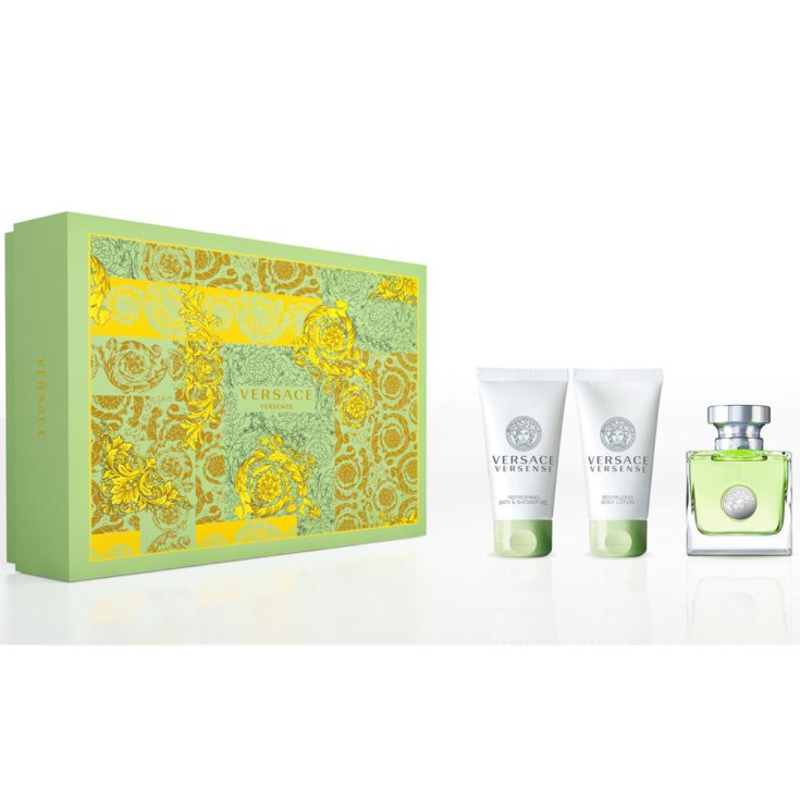 Versace Versense Eau de Toilette Spray 50ml Set 3 Teile 2018