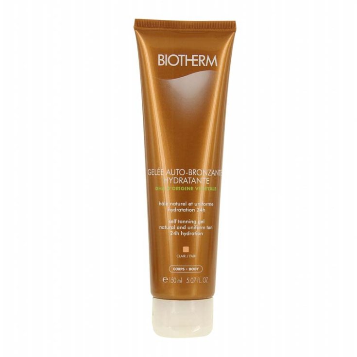 Biotherm Gelee Auto-bronzant Hydratant Claire 150 ml (selbstbräunendes Feuchtigkeitsgel 24 Stunden heller Farbton)