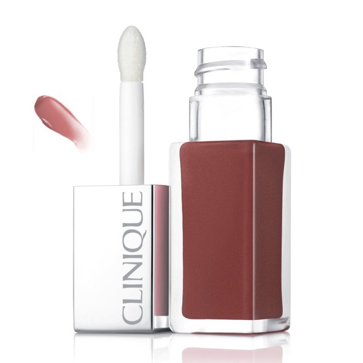 Clinique Pop Lacquer Lippenfarbe + Primer n. 01 Kakaopop