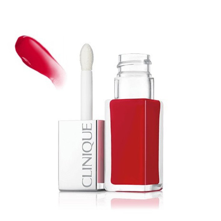 Clinique Pop Lacquer Lippenfarbe + Primer n. 02 Lavaknall