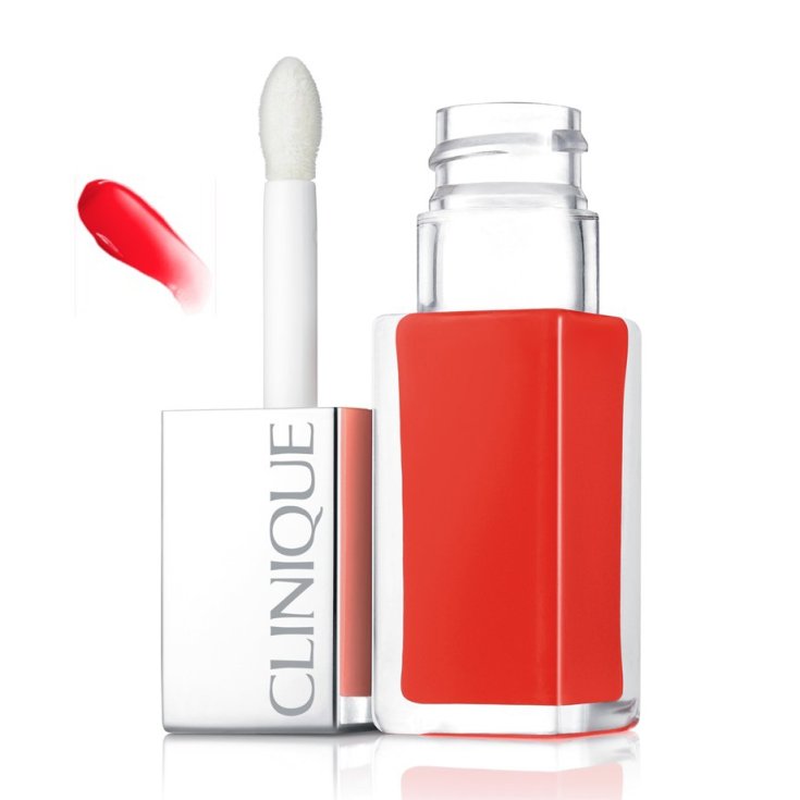 Clinique Pop Lacquer Lippenfarbe + Primer n. 03 Fröhlicher Pop