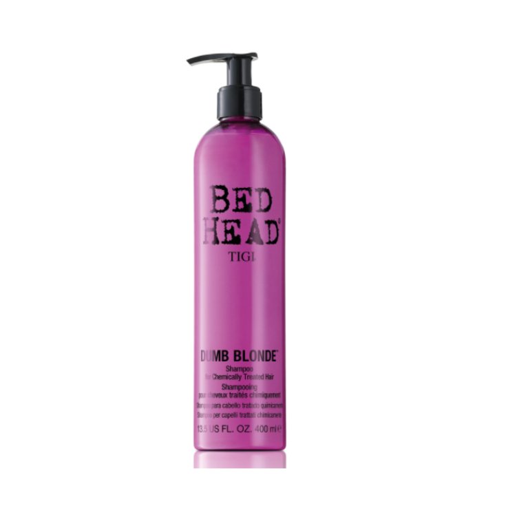 Tigi Bed Head Dumb Blonde Shampoo für strapaziertes Haar 400ml