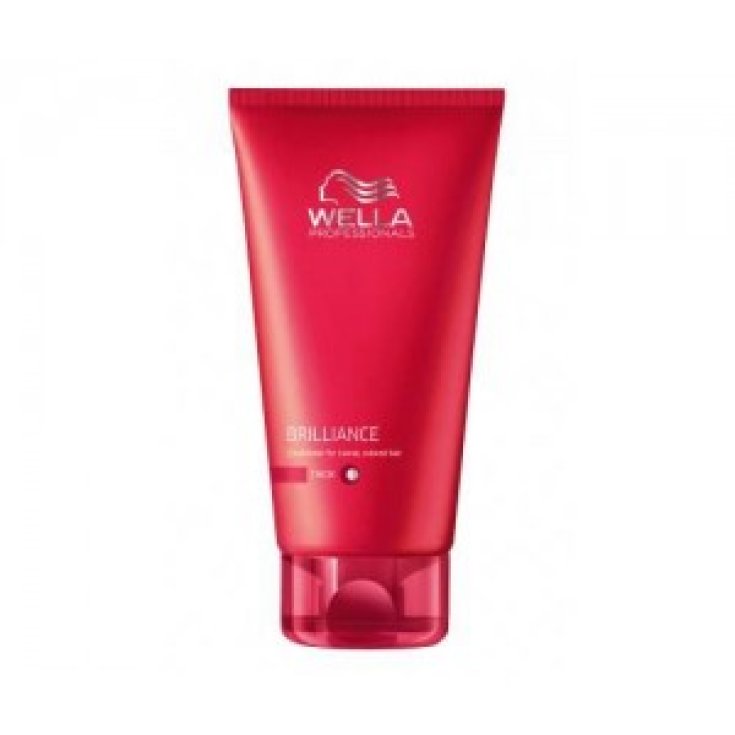 Wella Brilliance Haarspülung für dickes Haar, 200 ml