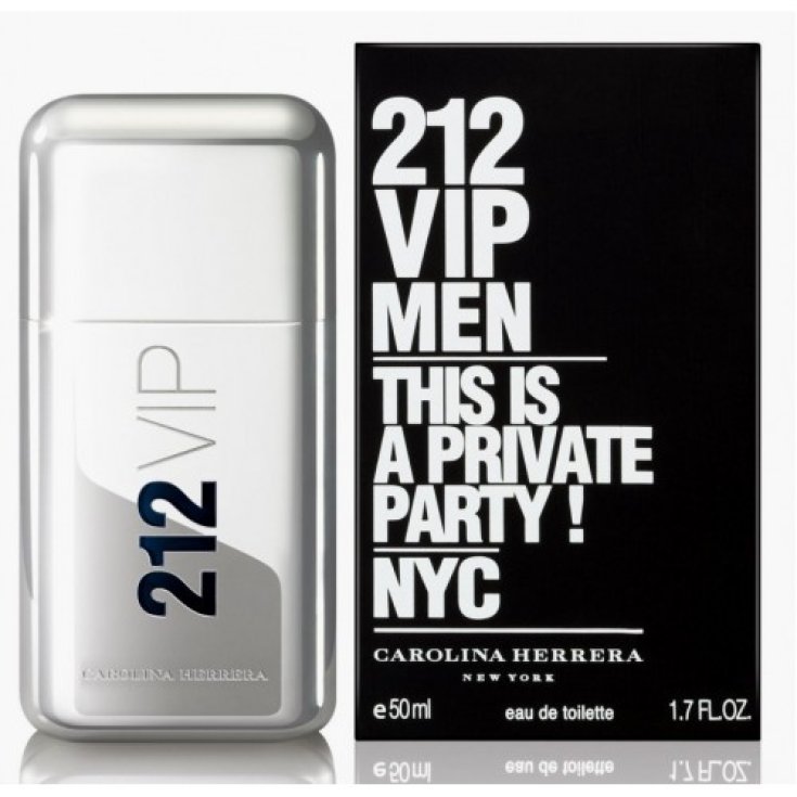 Carolina Herrera 212 Vip Herren Eau de Toilette Spray 50ml