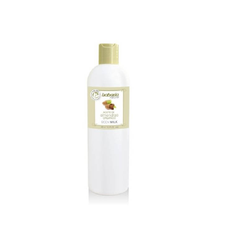 Babaria Körpermilch Bio-Süßmandelöl 400ml