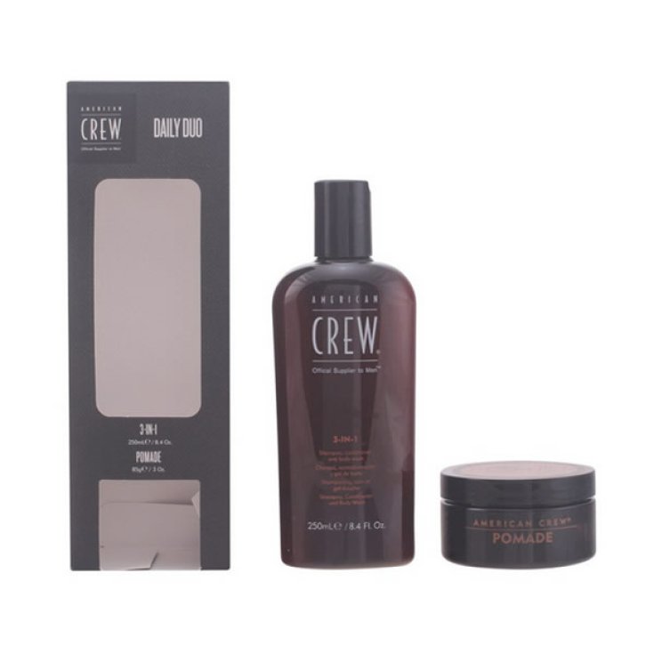 American Crew 3 in 1 Shampoo 250ml Set 2tlg