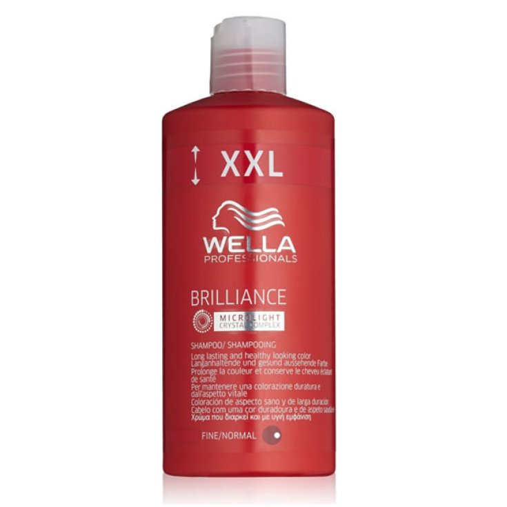 Wella Brilliance Shampoo für normales bis sprödes Haar, 500 ml