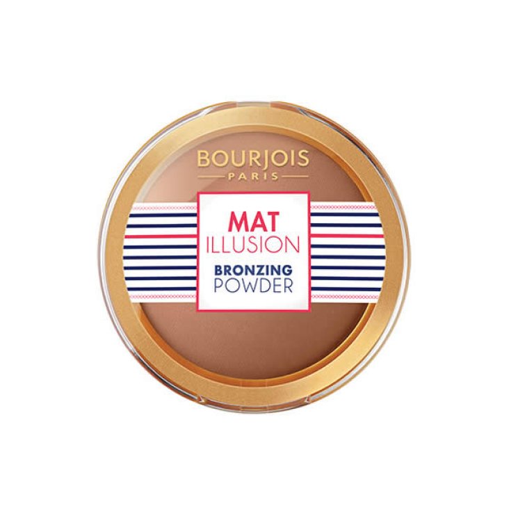 Bourjois Mat Illusion Bronzing Powder 72 Hale Fonce Dunkel