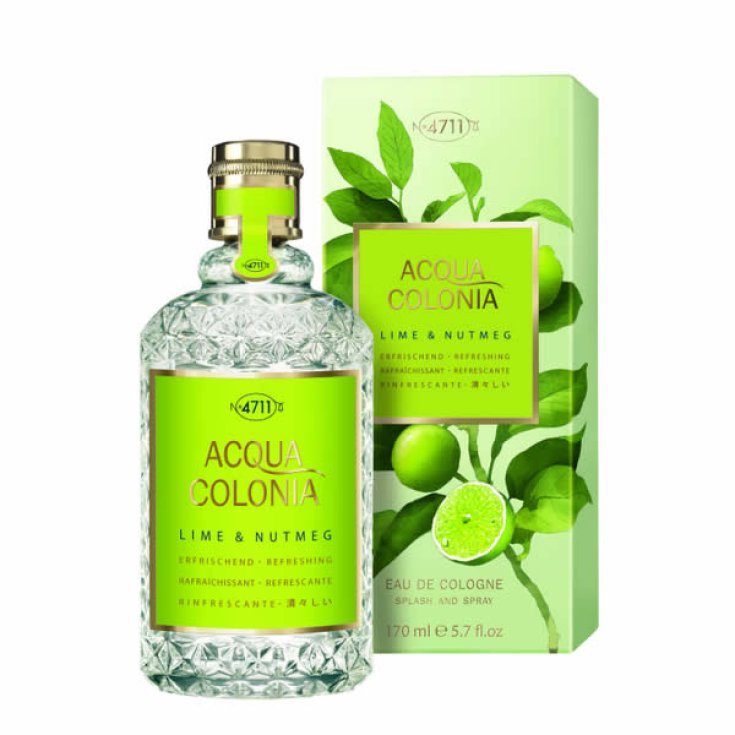 4711 Limette und Muskat Eau de Cologne Spray 170ml