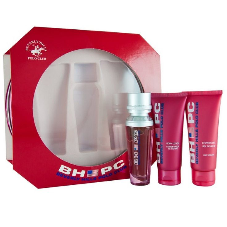 Beverly Hills Polo Club Sport Eau de Toilette Spray 50 ml Duschgel 75 ml und Körpermilch 75 ml Set 3 Teile