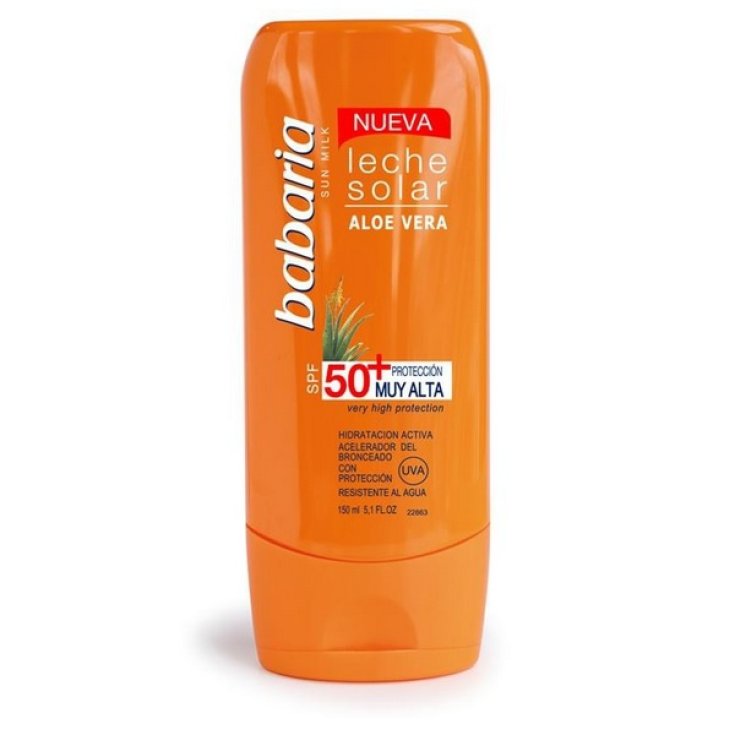 Babaria Solarmilch Spf50 Plus Aloe Vera 150ml