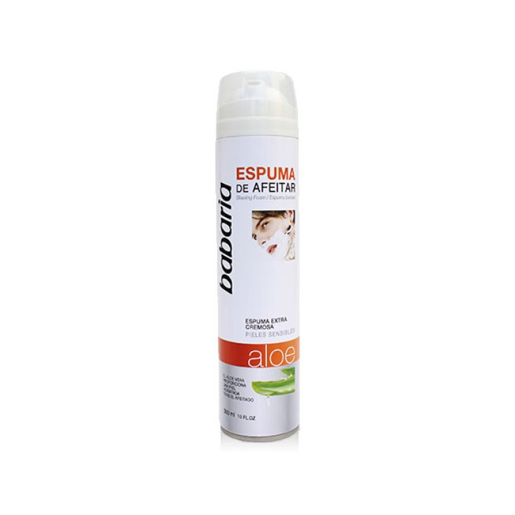 Babaria Aloe Vera Rasierschaum für empfindliche Haut 300ml