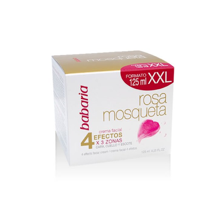 Babaria Rosa Mosqueta Gesichtscreme 4 Effekte 125ml