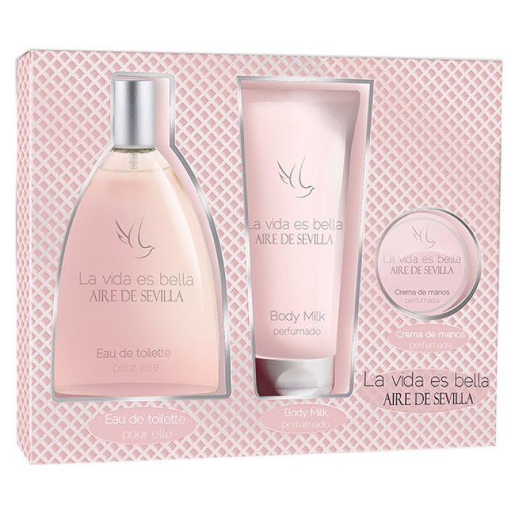 Aire De Sevilla Bella Eau de Toilette Spray 150ml Set 3 Teile