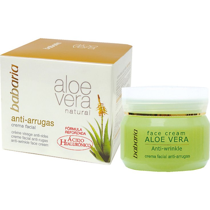 Babaria Natural Anti-Falten-Gesichtscreme Aloe Vera 50ml Babaria Natural Anti-Falten-Gesichtscreme Aloe Vera 50ml