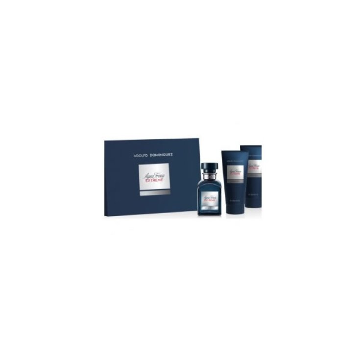 Adolfo Dominguez Agua Fresca Extreme Eau de Toilette Spray 120ml Set 3 Teile