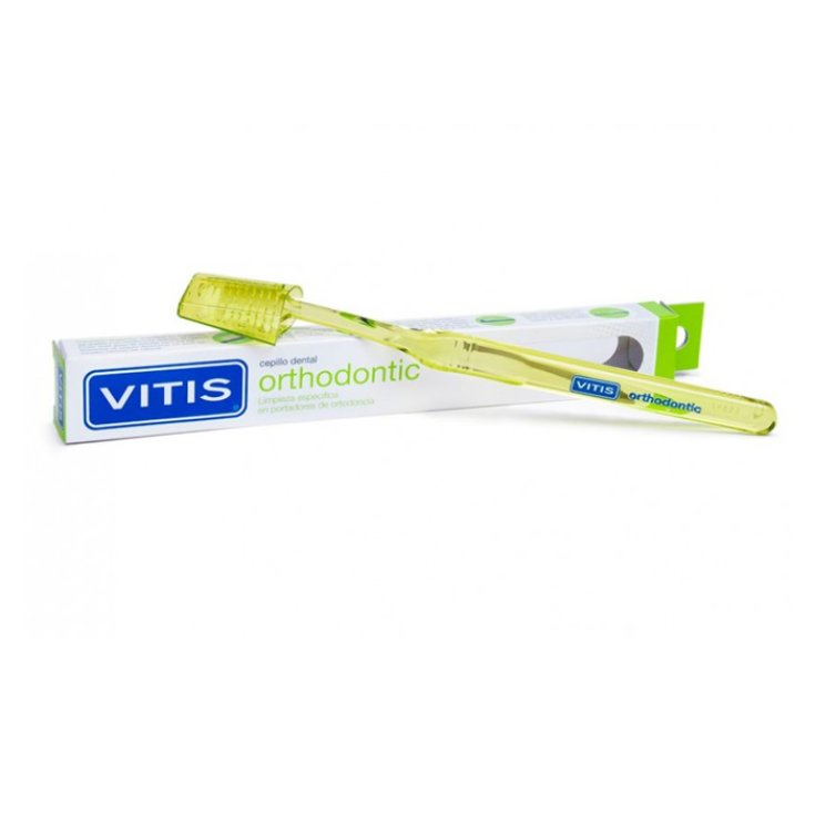 Vitis Kieferorthopädische Zahnbürste