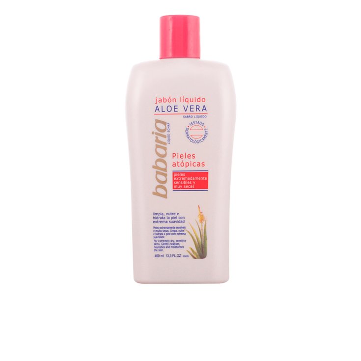 Babaria Aloe Vera Flüssigseife Atopische Haut 400ml