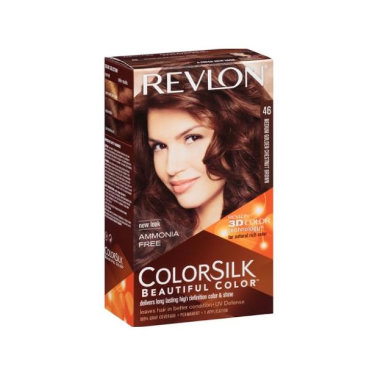 Revlon Colorsilk Ammoniakfrei 46 Mittelgoldenes Kastanienbraun