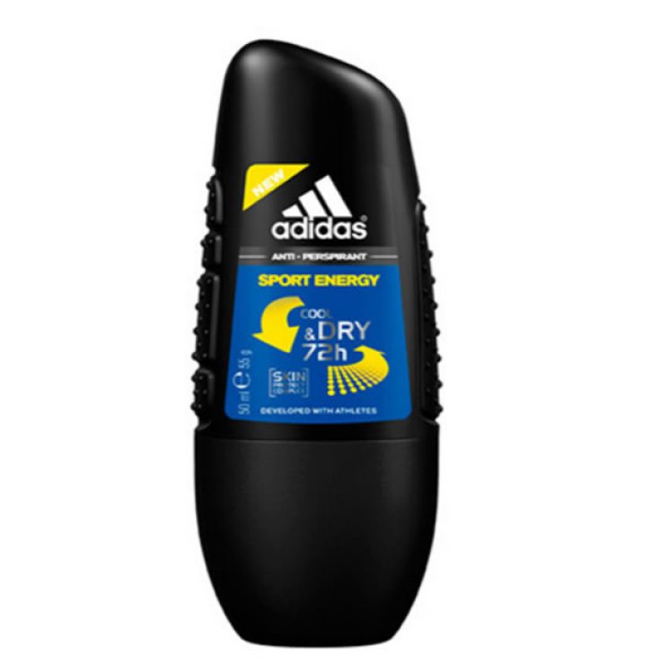 Adidas Sport Energy Cool And Dry Deodorant zum Aufrollen, 50 ml