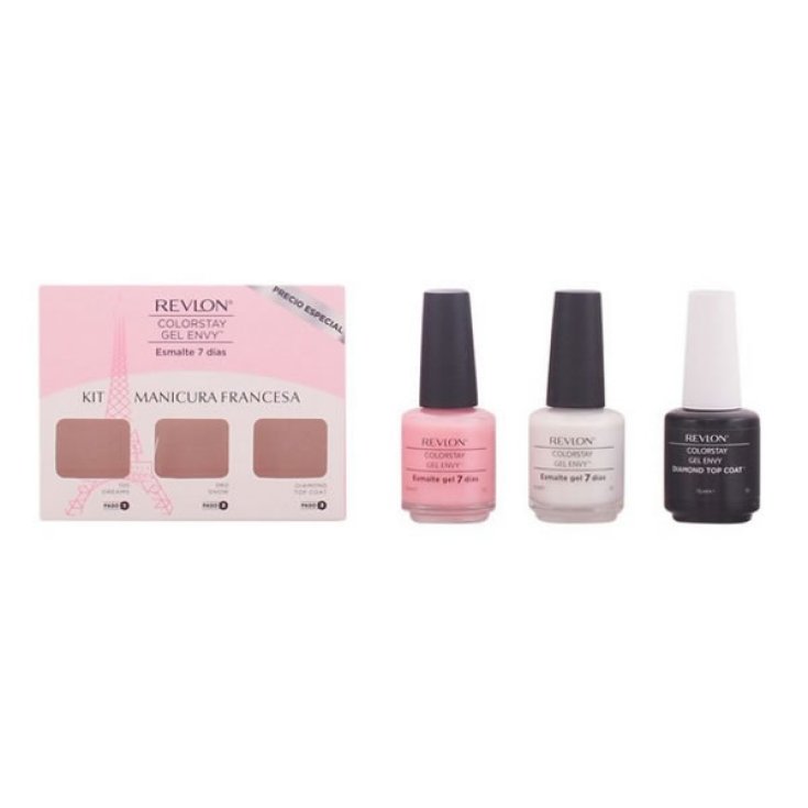 Revlon Colorstay Gel Envy French Maniküre-Set 3-teilig