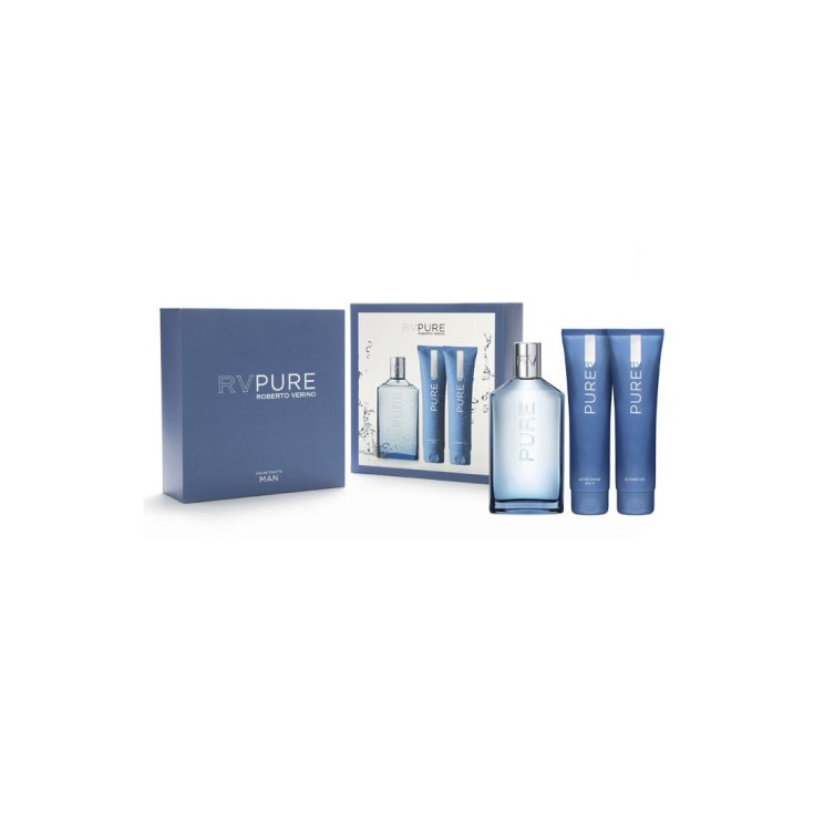 Roberto Verino Rv Pure Man Eau de Toilette Spray 150ml Set 3 Teile 2016 Roberto Verino Rv Pure Man Eau de Toilette Spray 150ml Set 3 Teile 2016
