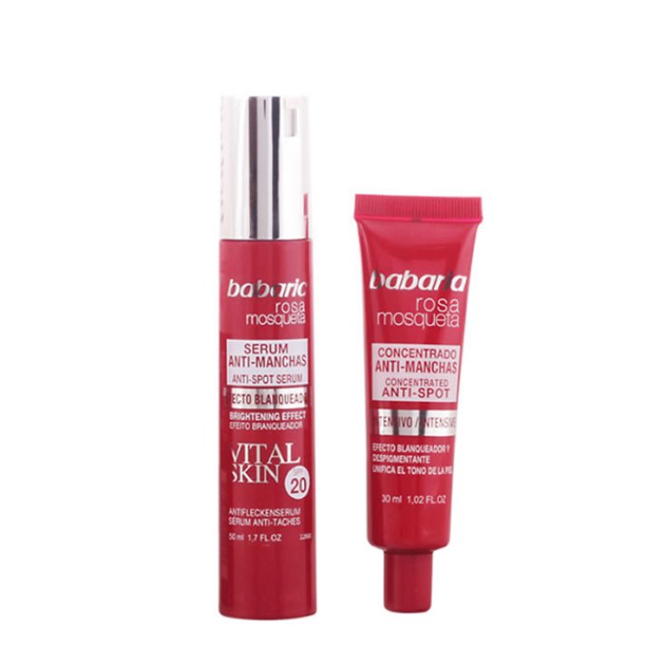 Babaria Konzentrierte Behandlung gegen dunkle Flecken mit Hagebuttenöl 30 ml Set 2 Stück