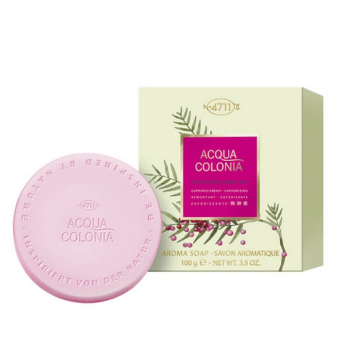 4711 Water Cologne Seife mit rosa Pfeffer und Grapefruit 100g