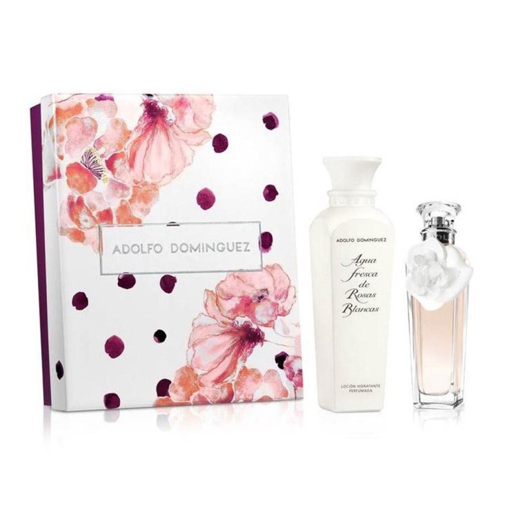 Adolfo Dominguez Estuche Agua Fresca De Rosas Blancas Eau De Toilette Spray 120 ml Set 2 Teile 2017