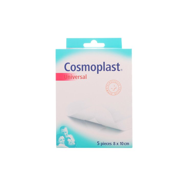 Cosmoplast Universal sterilisierte große Pflaster 5 Einheiten