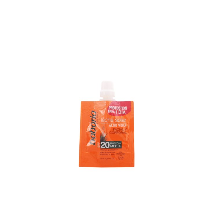 Babaria Einzeldosis Sonnenmilch Aloe Vera Spf20 15ml