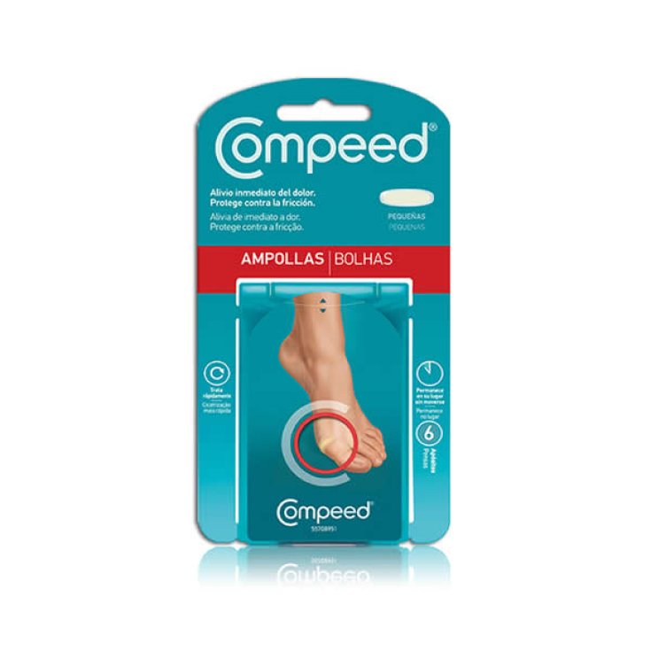 Compeed Blisterpflaster Kleine Größe 6 Einheiten
