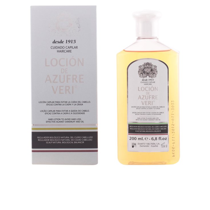 Azufre Veri Anti-Fall-Haarlotion 200ml