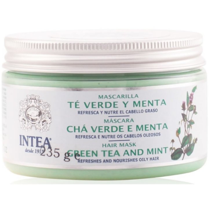 Camomila Intea Maske für fettiges Haar mit grünem Tee und Minze 250 ml