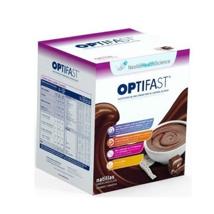 Optifast Natillas Sabor Schokolade 9 Sobres Optifast Natillas Sabor Schokolade 9 Sobres