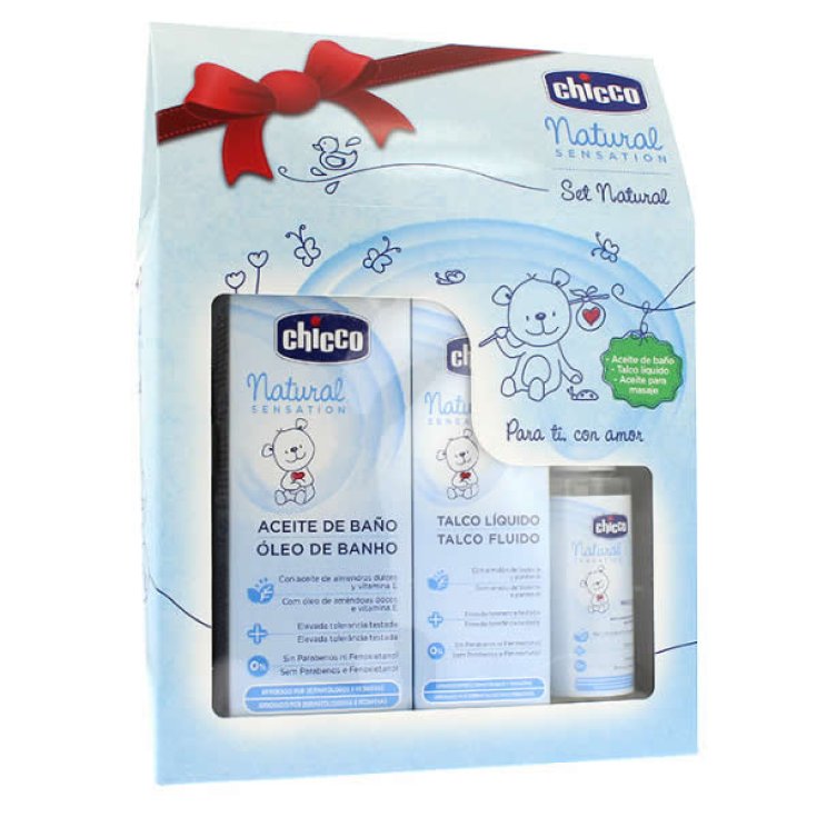 Chicco Natural Sensation Set Natural Set 3-tlg