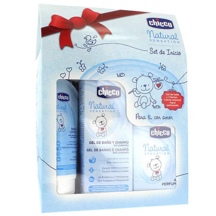 Chicco Nautral Start Sensation Set 3-tlg