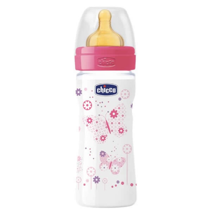 Babyflasche Chicco Pp T Physiological Regular Flow Pink 250ml 2m Pink
