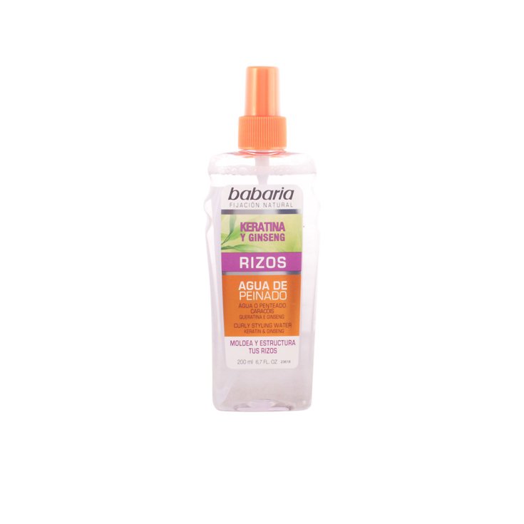 Babaria Keratina Y Gingseng Water Kämmen Locken und Wellen Spray 200 ml