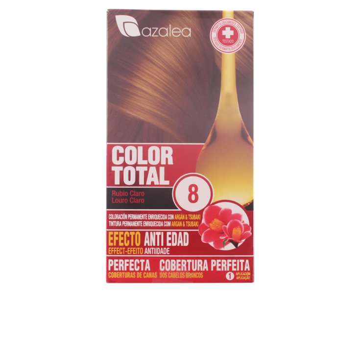 Azalea Total Color 8 Hellblondes Haar